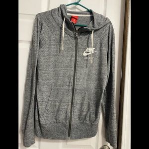 Ladies medium Nike light zip up